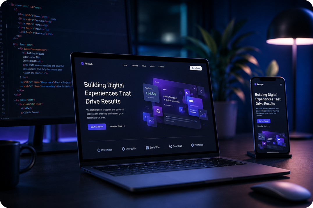 Custom Website & App Development